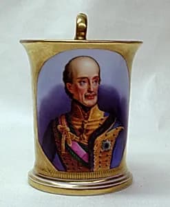 Cup and saucer by Unknown Artist