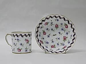 Cup and saucer (gobelet litron et soucoupe) by Sèvres Manufactory