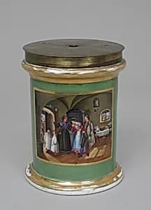 Cylindrical jar by Unknown Artist