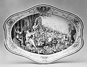 Dish by Royal Porcelain Manufactory, Naples