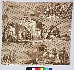 Don Quixote by Oberkampf Manufactory|Hem (or Heim)