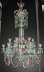 Eighteen-branch chandelier by Unknown Artist