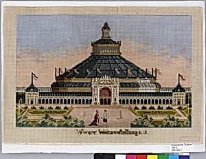Embroidered picture by Unknown Artist