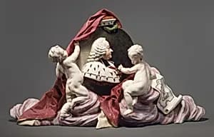 Emmerich Joseph, Prince-Bishop of Mainz by Höchst Manufactory|Johann Peter Melchior