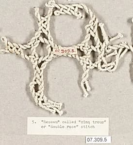 Example of lace stitch by Unknown Artist