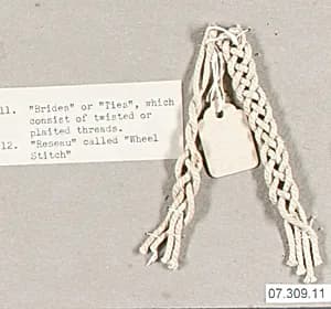 Example of lace stitch by Unknown Artist