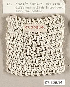 Example of lace stitch by Unknown Artist
