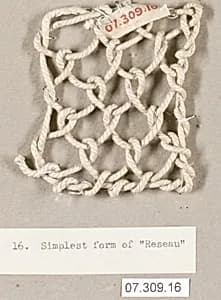 Example of lace stitch by Unknown Artist