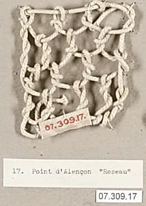 Example of lace stitch by Unknown Artist