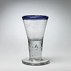 Firing glass by Unknown Artist