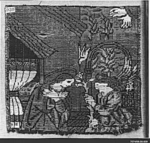 Fragment of orphrey by Unknown Artist