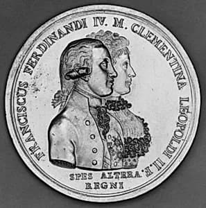 Francis Ferdinand IV and Clementina by Bernhard Perger