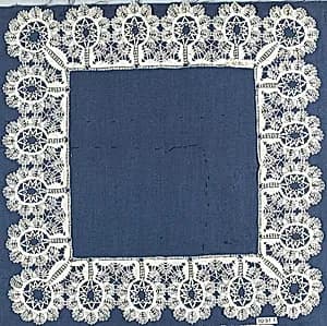 Handkerchief border by Unknown Artist