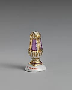 Miniature seal by Chelsea Porcelain Manufactory