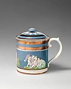 Mug with lid by Unknown Artist