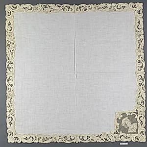 Napkin (from a set of table linens) by Unknown Artist
