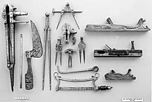 Pair of compasses by Unknown Artist