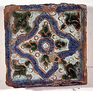 Pavement tiles by Unknown Artist