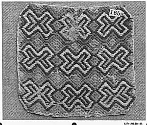 Peasant costume fragment by Unknown Artist