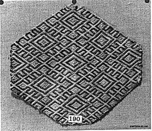 Peasant costume fragment by Unknown Artist