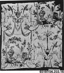 Pictorial print by Oberkampf Manufactory
