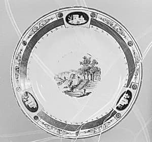 Plate by Imperial Porcelain Manufactory, St. Petersburg
