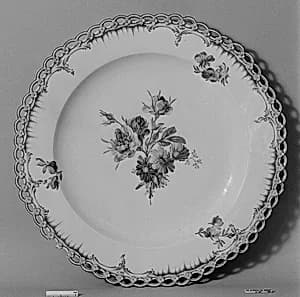 Plate by Royal Porcelain Manufactory, Berlin