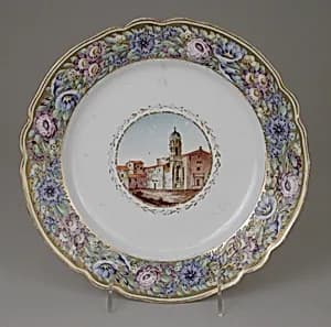 Plate by Imperial Porcelain Manufactory, St. Petersburg