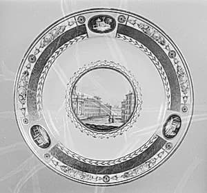 Plate by Imperial Porcelain Manufactory, St. Petersburg