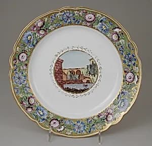 Plate by Imperial Porcelain Manufactory, St. Petersburg