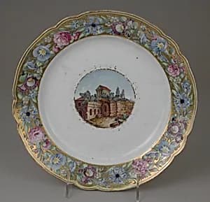 Plate by Imperial Porcelain Manufactory, St. Petersburg