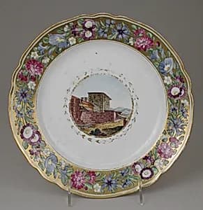 Plate by Imperial Porcelain Manufactory, St. Petersburg
