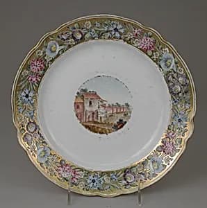 Plate by Imperial Porcelain Manufactory, St. Petersburg