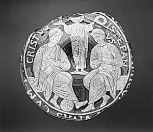 Plate (fragment) by Unknown Artist