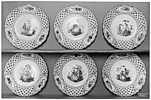 Plate (one of six)