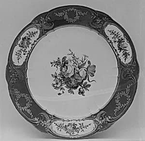 Plate (part of a service) by Sèvres Manufactory|Nicquet