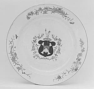 Plate (part of a service) by Unknown Artist