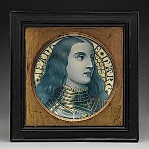 Plate with Joan of Arc by Howell & James