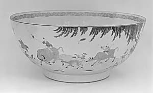 Punch bowl by Unknown Artist