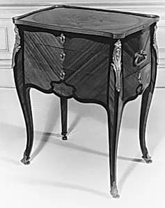 Rectangular table by Bernard II van Risenburgh
