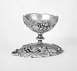Reversable egg cup by Johann Jakob Adam