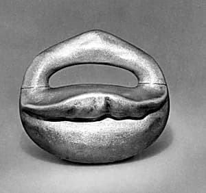 Salt with hinged cover by Unknown Artist
