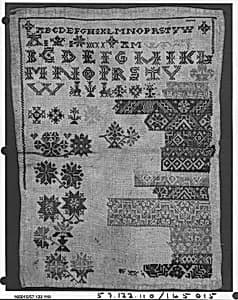 Sampler by Unknown Artist