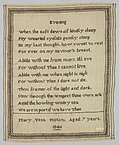 Sampler by Unknown Artist