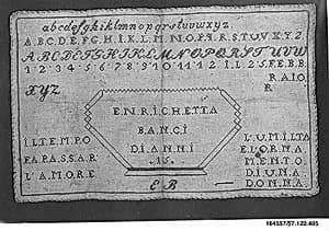 Sampler by Unknown Artist