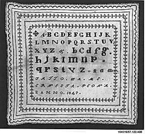 Sampler by Unknown Artist
