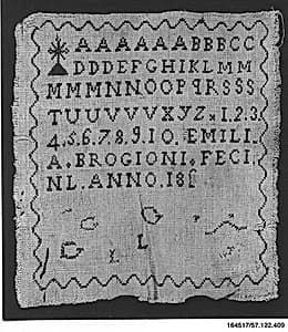 Sampler by Unknown Artist