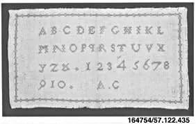 Sampler by Unknown Artist