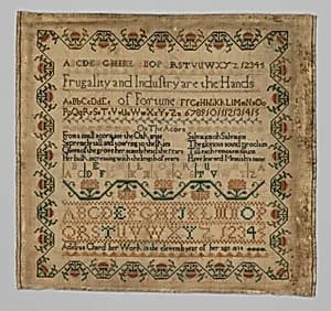 Sampler by Unknown Artist