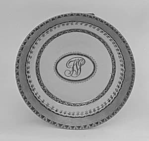Saucer (part of a service) by Unknown Artist